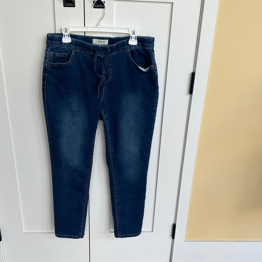 CHARLIE B Denim Blue Jeans Size L